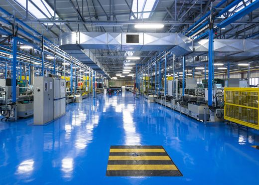 A Manufacturing Plant Floor